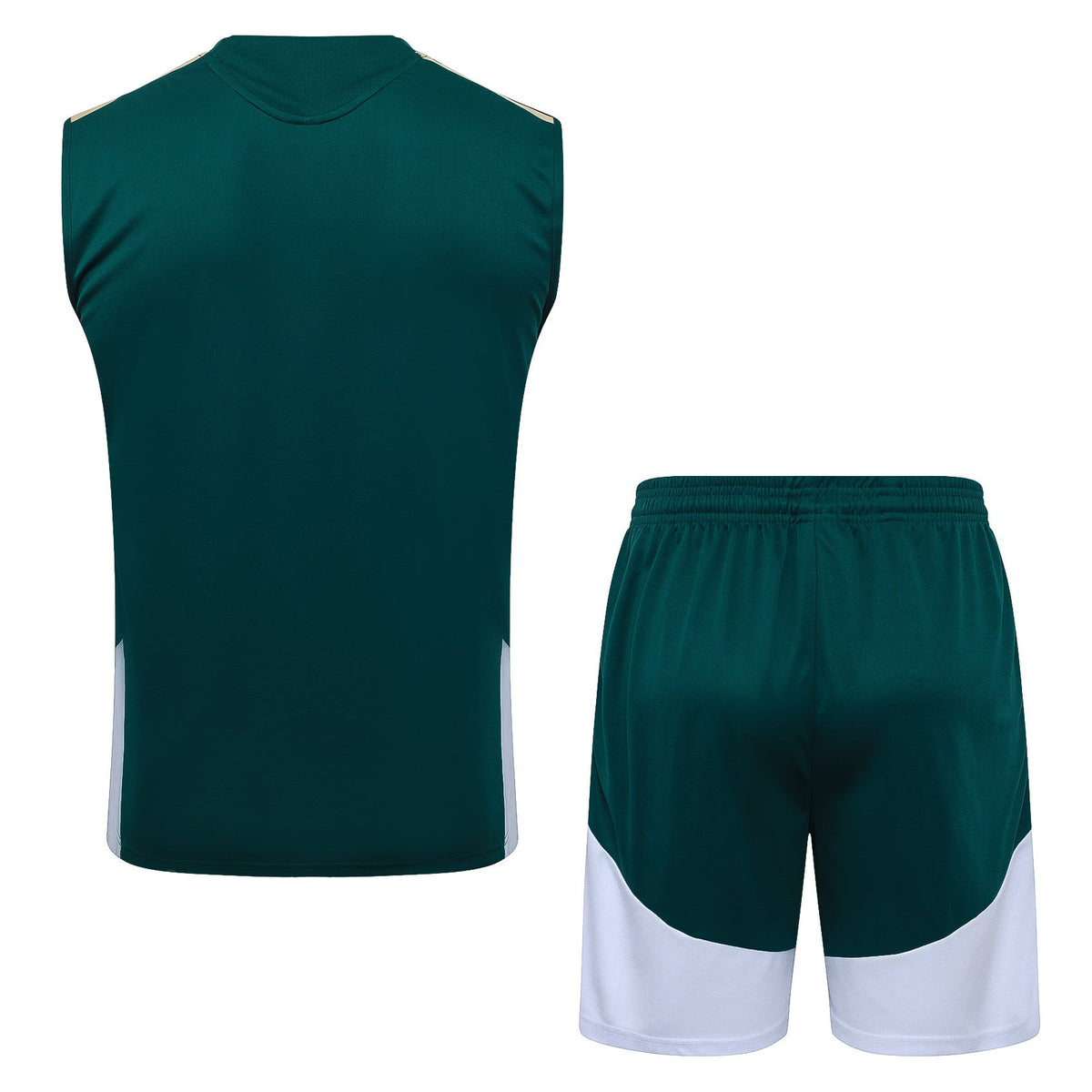 Italy 2627 Sleeveless Training Kit  Dark green