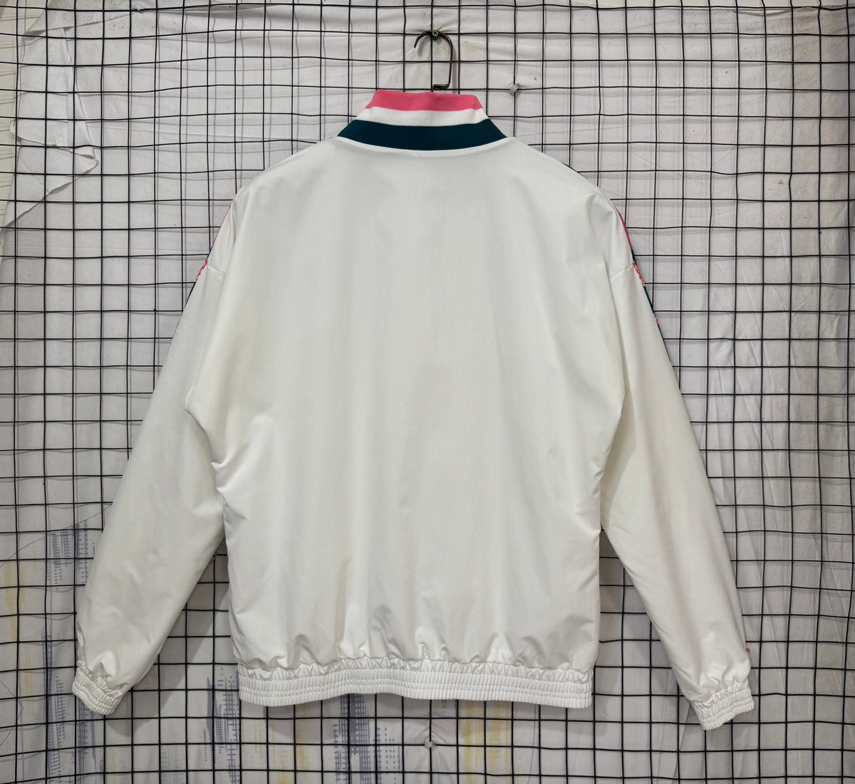 Real Madrid white Windbreaker