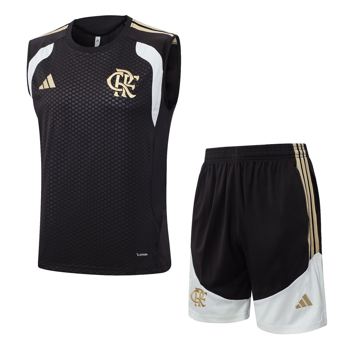 Flamenco  2627 Sleeveless Training Kit Dark brown