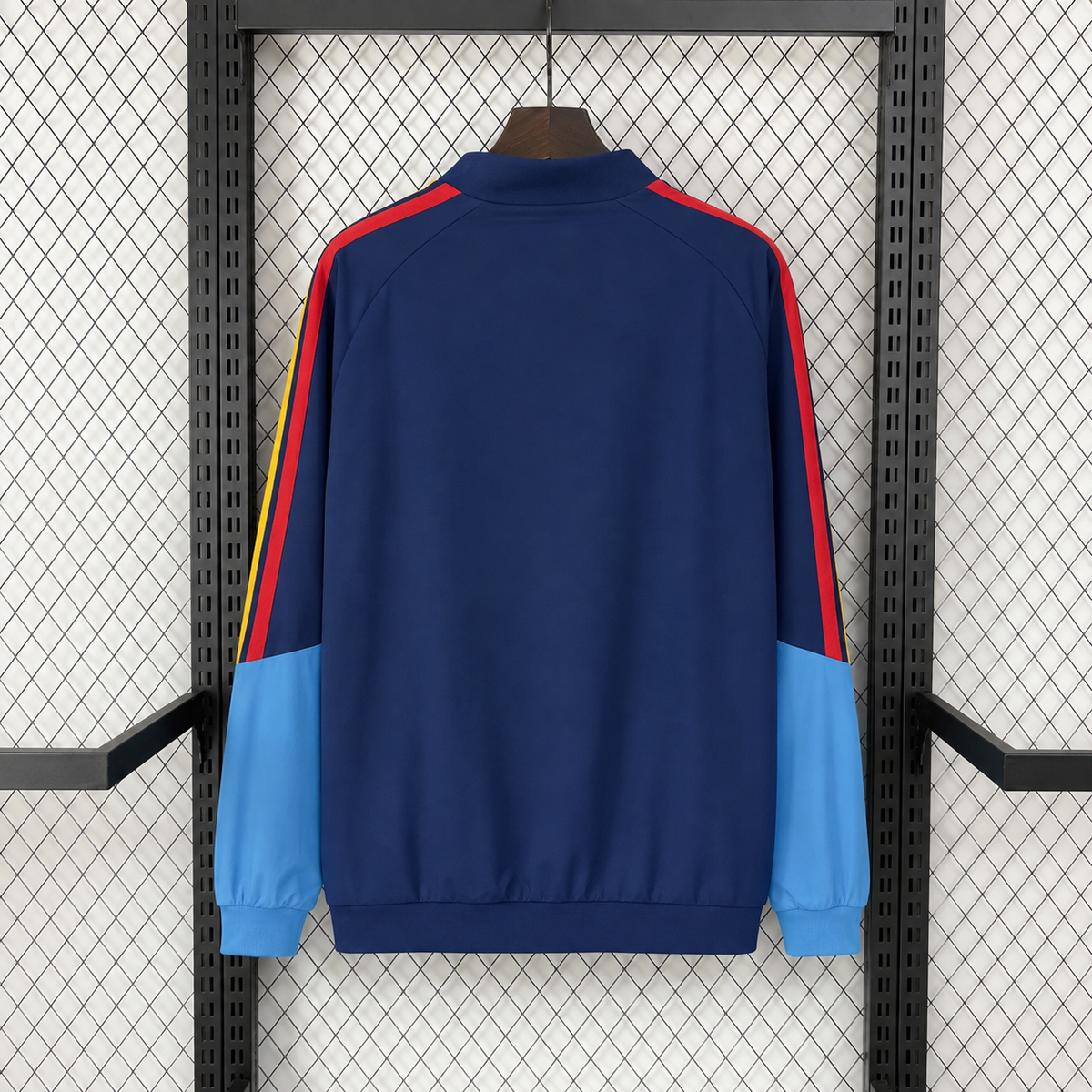 Spanish royal blue Windbreaker