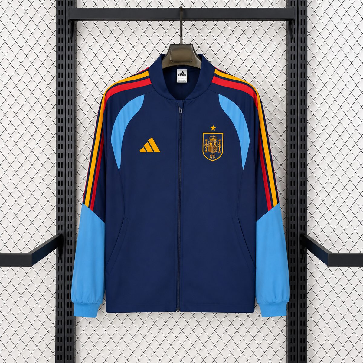 Spanish royal blue Windbreaker