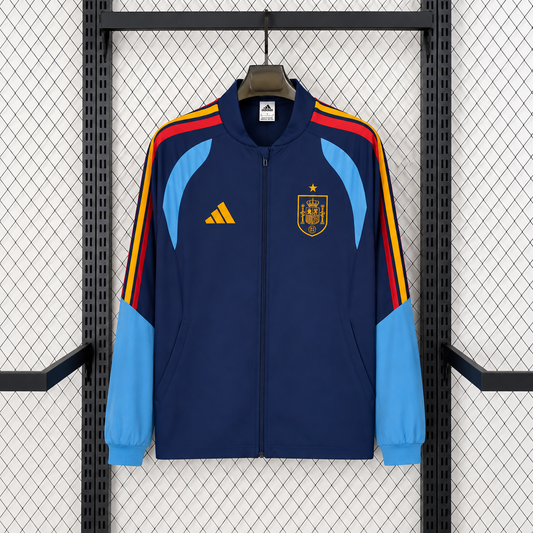 Spanish royal blue Windbreaker
