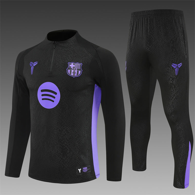 Barcelona  Black co-op edition Tracksuit