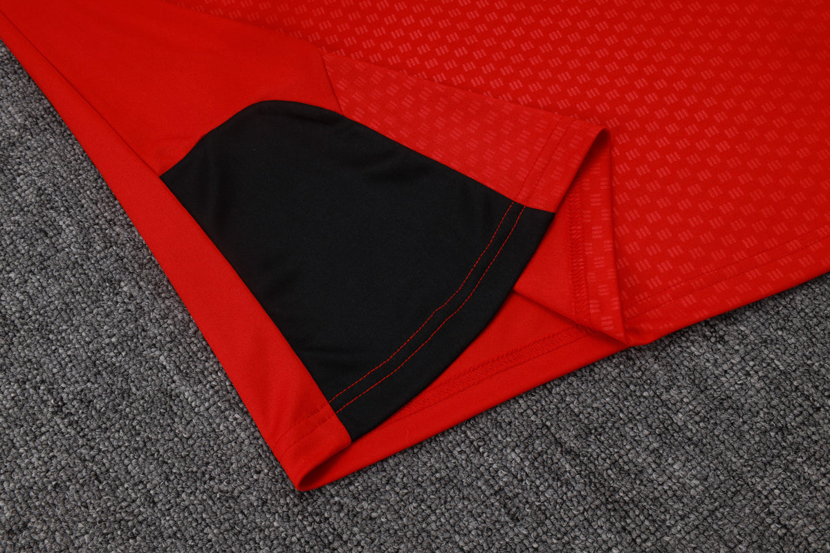 Germany 2627 Sleeveless Training Kit  red