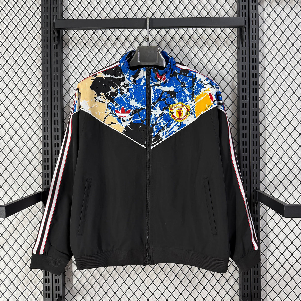 Manchester United x Stone Roses collaboration Windbreaker