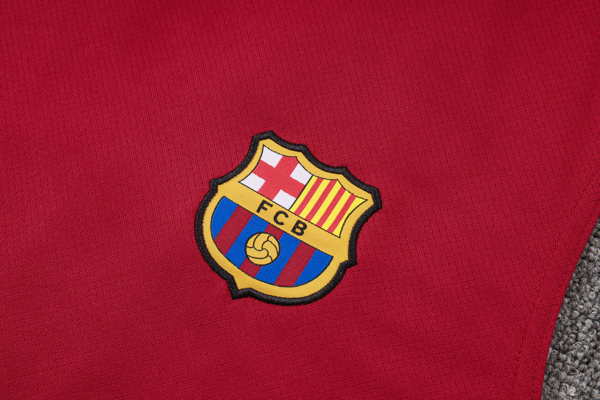 Barcelona 2627 Sleeveless Training Kit  Dark green