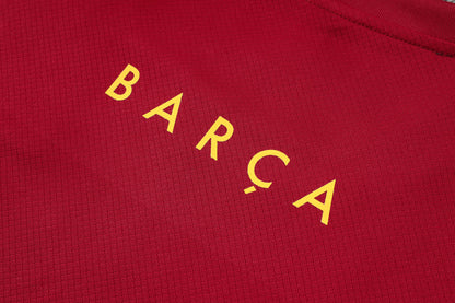 Barcelona 2627 Sleeveless Training Kit  Dark green