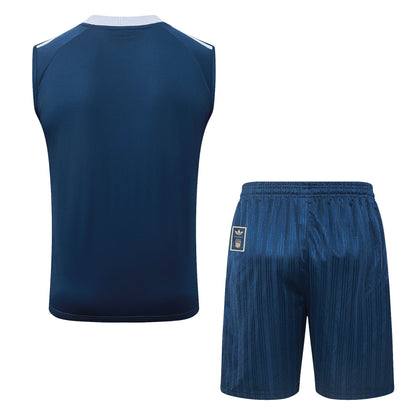 Italy 2627 Sleeveless Training Kit  Dark green 2