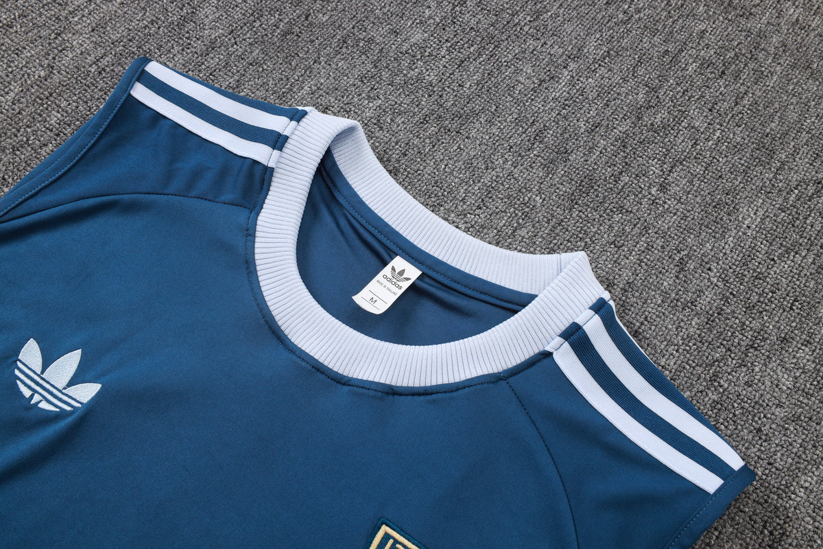 Italy 2627 Sleeveless Training Kit  Dark green 2