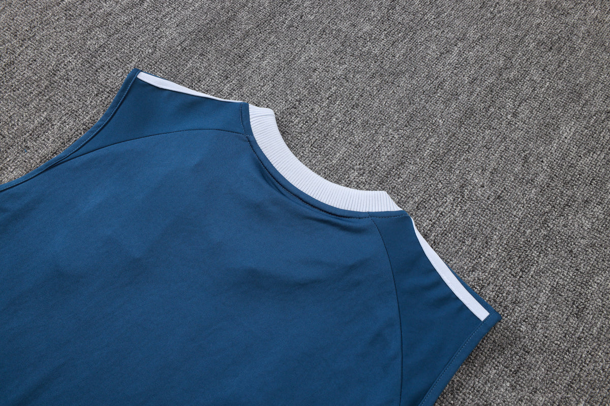 Italy 2627 Sleeveless Training Kit  Dark green 2