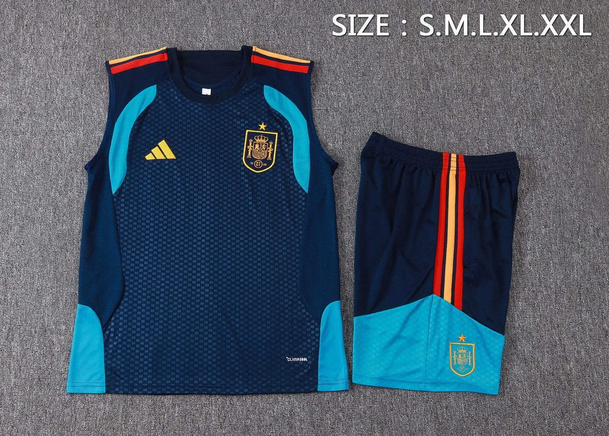 Spain 2627 Sleeveless Training Kit  4