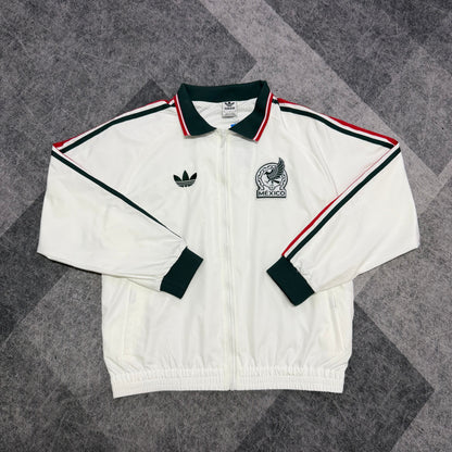 Mexico team white World Cup Windbreaker