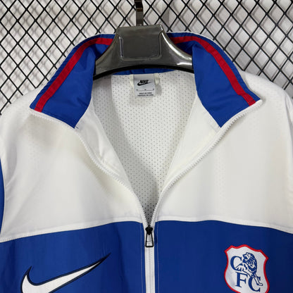 Chelsea white vintage style Windbreaker