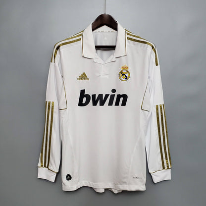 Real Madrid Long Sleeve Home Shirt - 2011-12