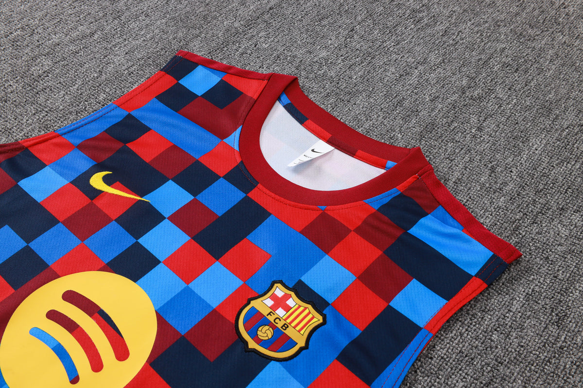 Barcelona 2627 Sleeveless Training Kit