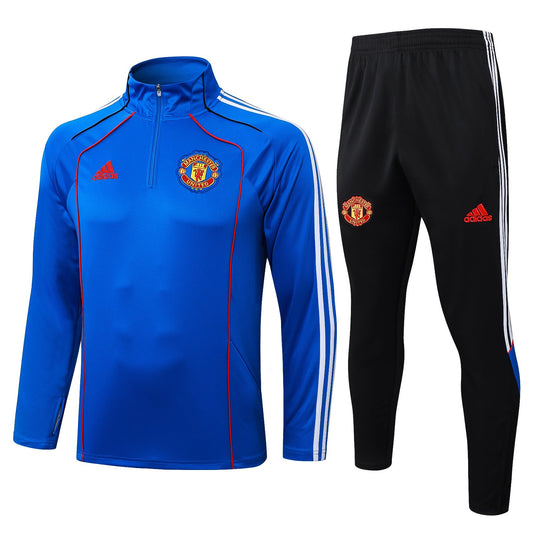 Manchester United retro blue  Tracksuit