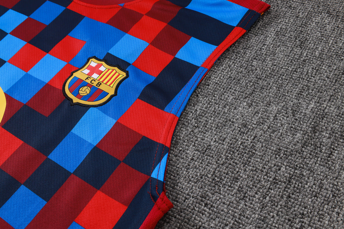 Barcelona 2627 Sleeveless Training Kit